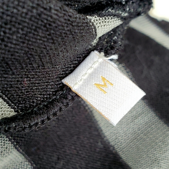 Vintage Valentino Top Black & White Small Medium - Picture 8 of 8